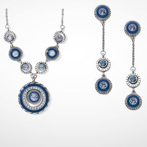 🌛Brighton Halo Eclipse Necklace snd Earring Set - NWOT